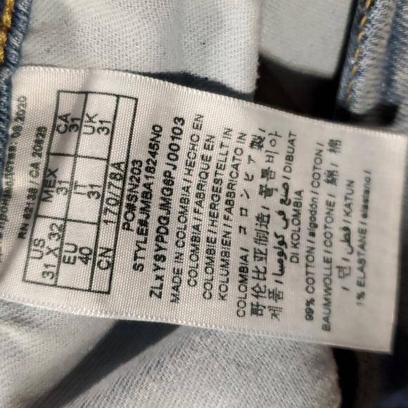 Guess jeans,size 31x32 - Picture 8 of 12